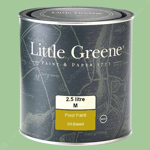 картинка Краска Little Greene Floor Paint цвет Spearmint №202 от LIVING