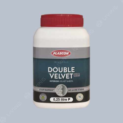 картинка Краска Plascon DOUBLE VELVET цвет Igloo арт.B6-E2-3 от LIVING