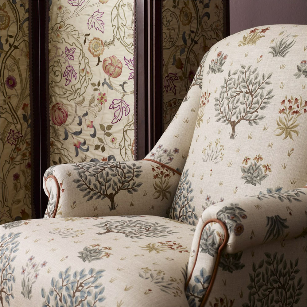 картинка Ткань Morris & Co коллекция The Craftsman Fabrics, арт. DMCR226452 от LIVING