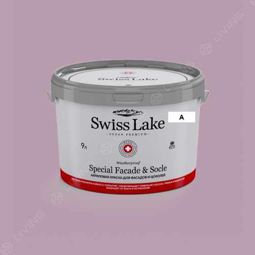 картинка Краска Swiss Lake Special Faсade & Socle цвет haute pink №1726 от LIVING
