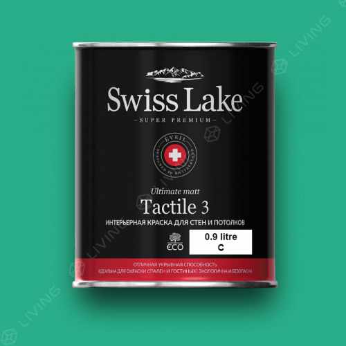 картинка Краска Swiss Lake Tactile 3 цвет Amazonia №2359 от LIVING