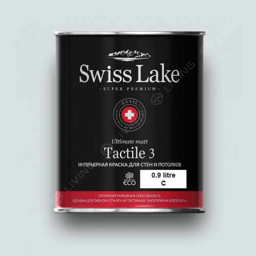 картинка Краска Swiss Lake Tactile 3 цвет aguitaine №2272 от LIVING