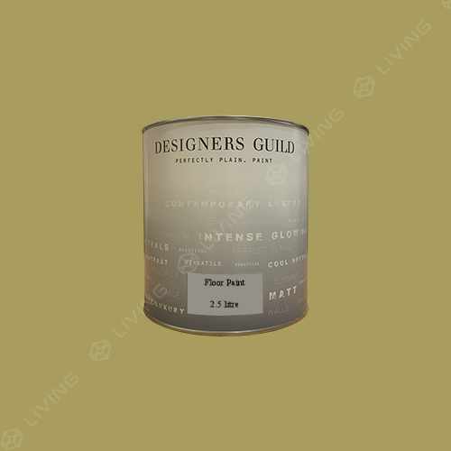 картинка Краска Designers Guild Floor Paint цвет Retro Olive №173 от LIVING