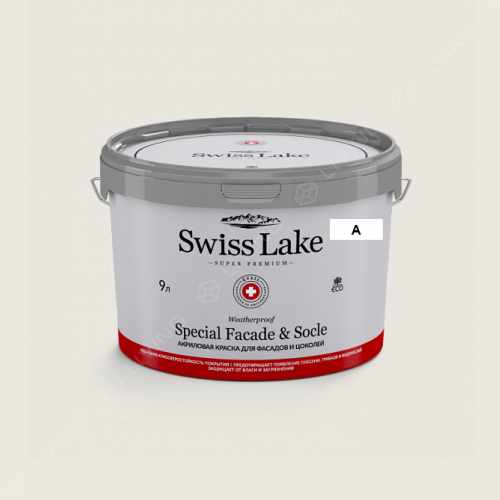 картинка Краска Swiss Lake Special Faсade & Socle цвет frost №224 от LIVING