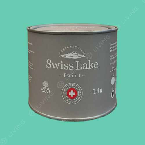 картинка Краска Swiss Lake Wall Comfort 7 цвет jargon jade №2311 от LIVING