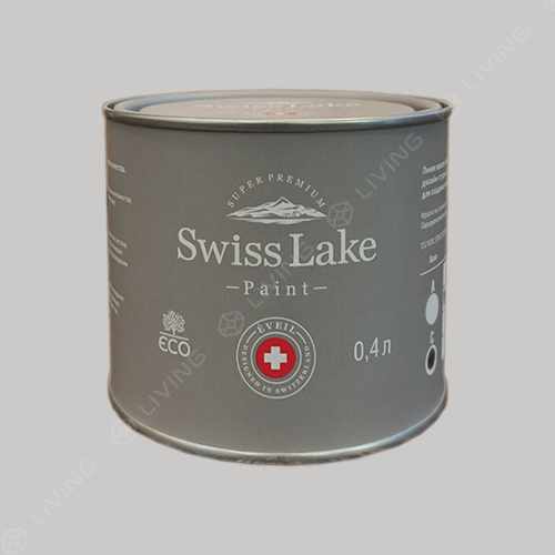 картинка Краска Swiss Lake Wall Comfort 7 цвет silver luxury №3006 от LIVING