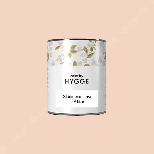 картинка Краска Hygge Shimmering sea цвет MELON HG02-021 от LIVING