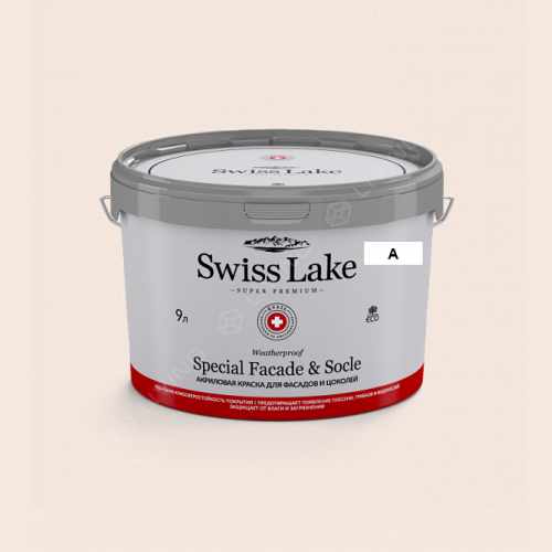 картинка Краска Swiss Lake Special Faсade & Socle цвет mildew №1257 от LIVING