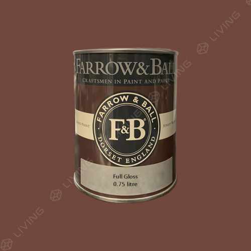 картинка Краска Farrow&Ball Full Gloss цвет Deep Reddish Brown №W101 от LIVING