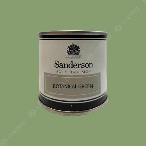 картинка Краска Sanderson Active Emulsion цвет BOTANICAL GREEN от LIVING