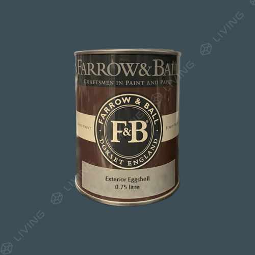картинка Краска Farrow&Ball Exterior Eggshell цвет Hague Blue №30 от LIVING