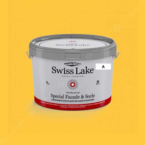 картинка Краска Swiss Lake Special Faсade & Socle цвет bee №1064 от LIVING