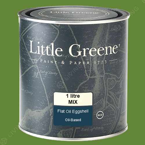 картинка Краска Little Greene Flat Oil Eggshell цвет Sage & Onions №288 от LIVING