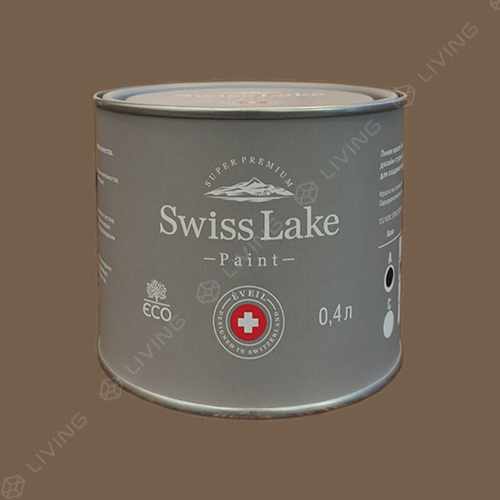 картинка Краска Swiss Lake Wall Comfort 7 цвет Meles meles №638 от LIVING