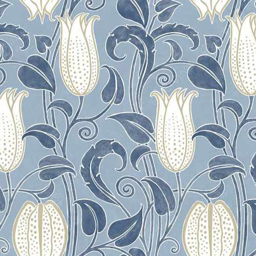 картинка Обои флизелиновые York, коллекция Ronald Redding Arts&Crafts, арт. AC9205, США от LIVING