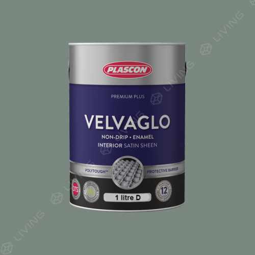 картинка Краска Plascon VELVAGLO цвет Green Stone арт.G3-E1-4 от LIVING
