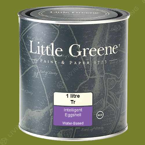 картинка Краска Little Greene Intelligent Eggshell (Acrylic Eggshell) цвет Citrine №71 от LIVING