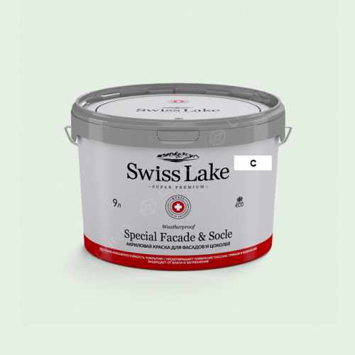 картинка Краска Swiss Lake Special Faсade & Socle цвет Brilliant Chandelier №2471 от LIVING