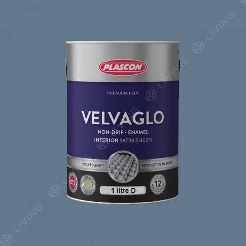 картинка Краска Plascon VELVAGLO цвет Haley's Cove арт.B6-D1-3 от LIVING