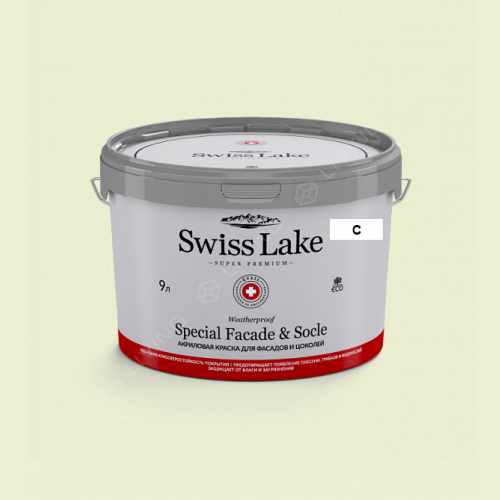 картинка Краска Swiss Lake Special Faсade & Socle цвет high hopes №2584 от LIVING