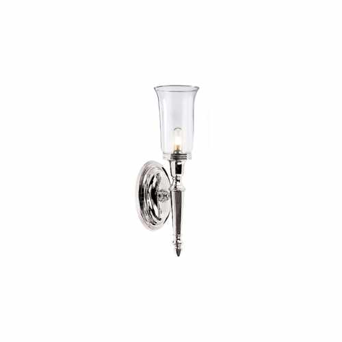 картинка Фонарные столбы Elstead Lighting коллекция Dryden, арт. BATH-DRYDEN2-PN (никель) от LIVING