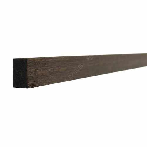 Молдинг Decor-Dizayn, коричневый, арт. 611-93SH, 300 х 3 х 2 см. Россия