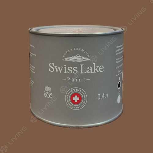 картинка Краска Swiss Lake Wall Comfort 7 цвет tiger eye №687 от LIVING