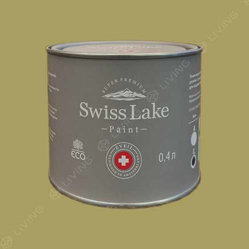картинка Краска Swiss Lake Wall Comfort 7 цвет tropic green №2537 от LIVING