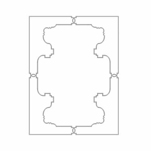 Узел RODECOR Шинуазри, арт. 66503CN, 407,2 х 307,2 см.