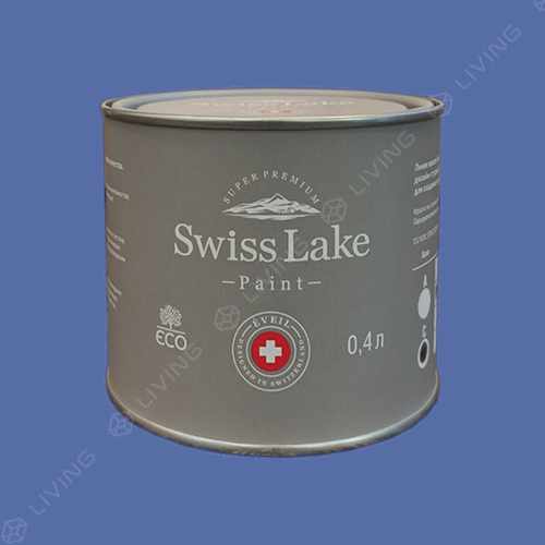 картинка Краска Swiss Lake Wall Comfort 7 цвет cobalt №1944 от LIVING