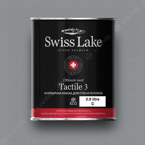 картинка Краска Swiss Lake Tactile 3 цвет pachyderm №2803 от LIVING