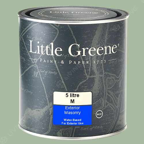 картинка Краска Little Greene Exterior Masonry цвет Aquamarine №138 от LIVING