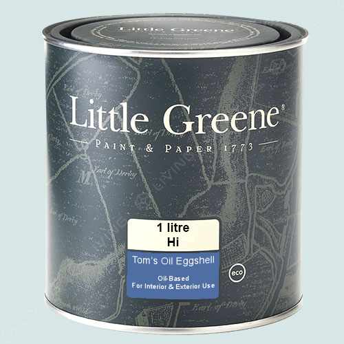 картинка Краска Little Greene Toms Oil Eggshell цвет Drizzle №217 от LIVING