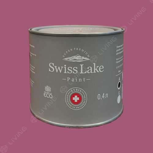 картинка Краска Swiss Lake Wall Comfort 7 цвет BRIAR ROSE №1689 от LIVING