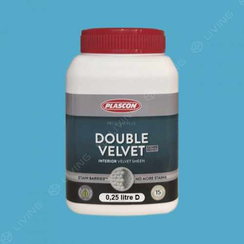 картинка Краска Plascon DOUBLE VELVET цвет Pisces арт.B4-B1-3 от LIVING