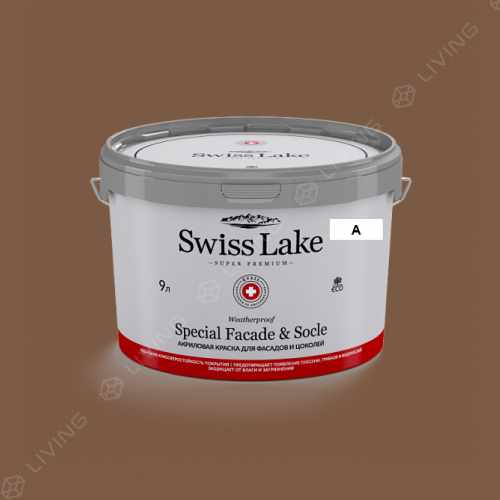 картинка Краска Swiss Lake Special Faсade & Socle цвет tiger eye №687 от LIVING