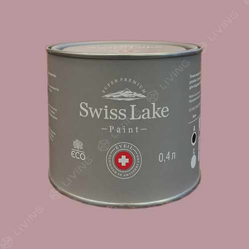 картинка Краска Swiss Lake Wall Comfort 7 цвет mulberry №1834 от LIVING
