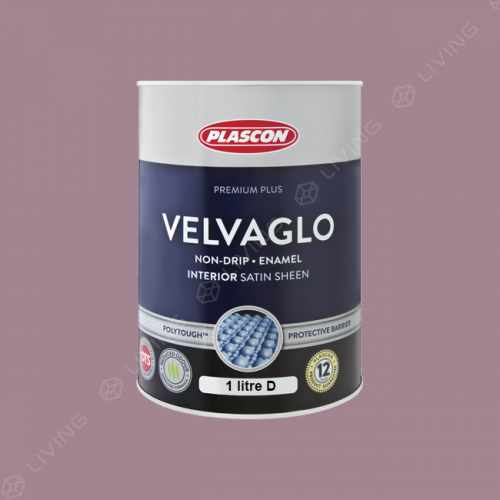картинка Краска Plascon VELVAGLO WB цвет Berry Mousse арт.R1-D1-4 от LIVING