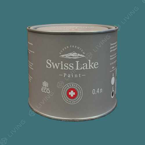картинка Краска Swiss Lake Wall Comfort 7 цвет Ocean Radiance №2420 от LIVING
