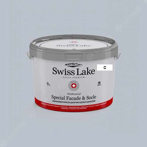 картинка Краска Swiss Lake Special Faсade & Socle цвет balsam №2961 от LIVING
