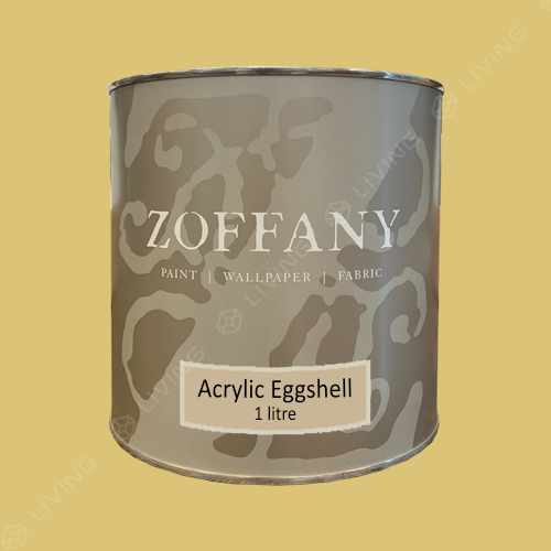 картинка Краска ZOFFANY Acrylic Eggshell цвет VERMEER YELLOW от LIVING