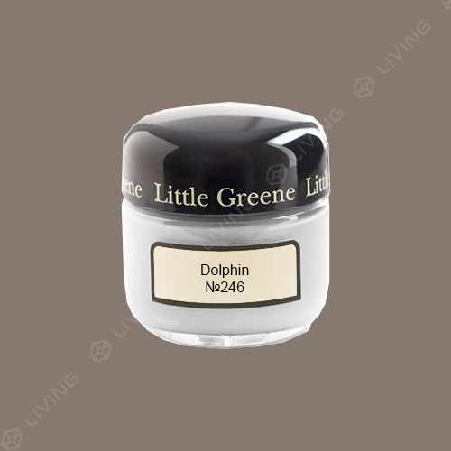 картинка Краска Little Greene Acrylic Matt (Absolute Matt Emulsion) цвет Dolphin №246 от LIVING