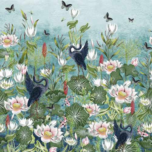картинка Обои Clarke & Clarke, коллекция Botanical Wonders Wallpaper, арт. W0138/01, Великобритания от LIVING