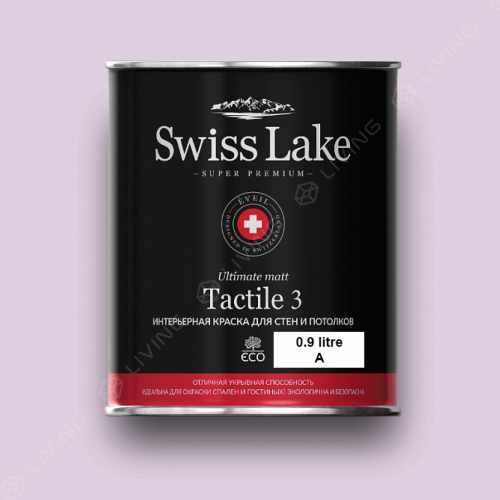 картинка Краска Swiss Lake Tactile 3 цвет lavender   №1741 от LIVING