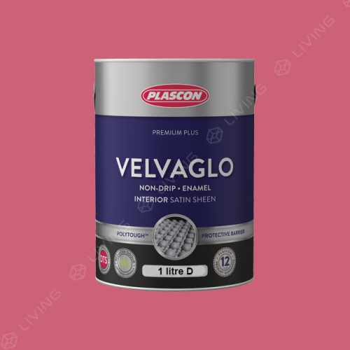 картинка Краска Plascon VELVAGLO цвет Wild Pink арт.R4-B1-2 от LIVING