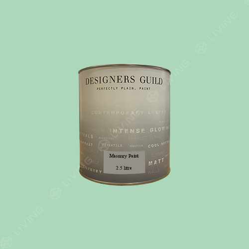 картинка Краска Designers Guild Masonry Paint цвет PARSONS GREEN №90 от LIVING