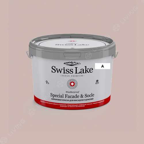 картинка Краска Swiss Lake Special Faсade & Socle цвет muted clay №1589 от LIVING