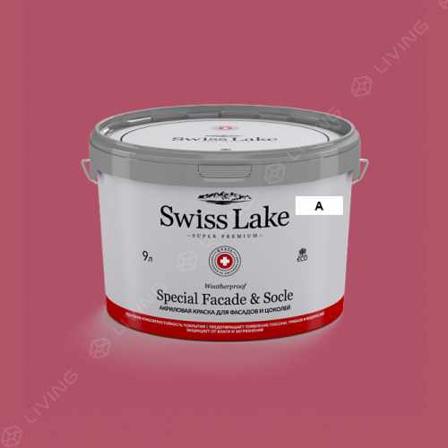картинка Краска Swiss Lake Special Faсade & Socle цвет camellia blossom №1376 от LIVING