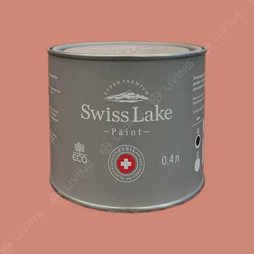 картинка Краска Swiss Lake Wall Comfort 7 цвет CARROT CAKE №1473 от LIVING