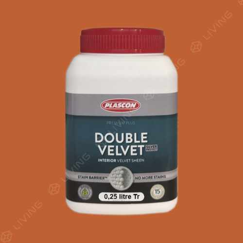 картинка Краска Plascon DOUBLE VELVET цвет Sticky Toffee арт.O5-C1-1 от LIVING